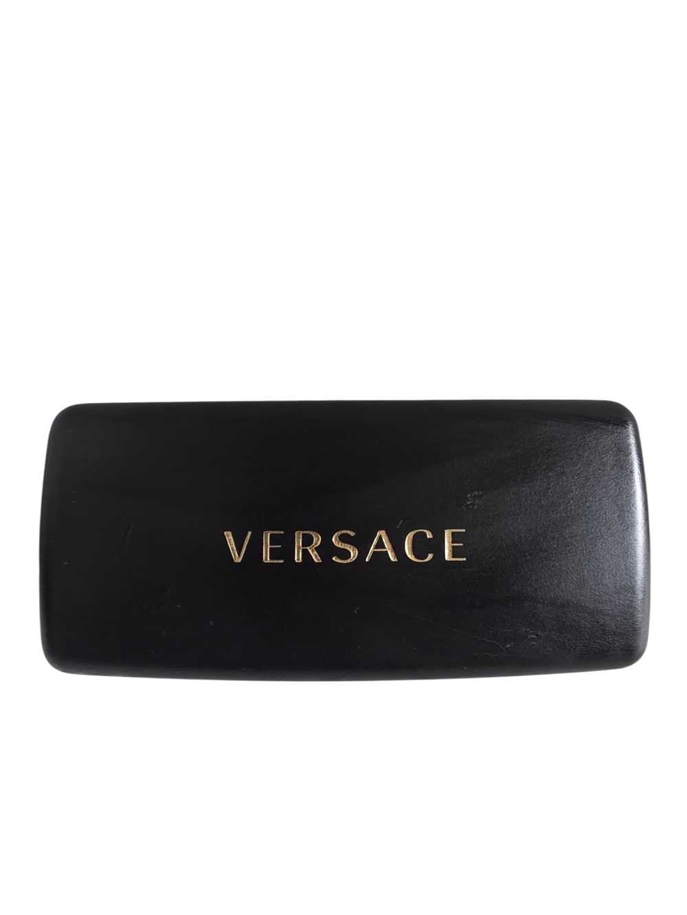 Versace Black and Gold Sunglasses Case